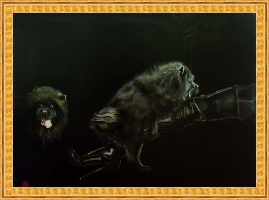 Scharfe Hunde